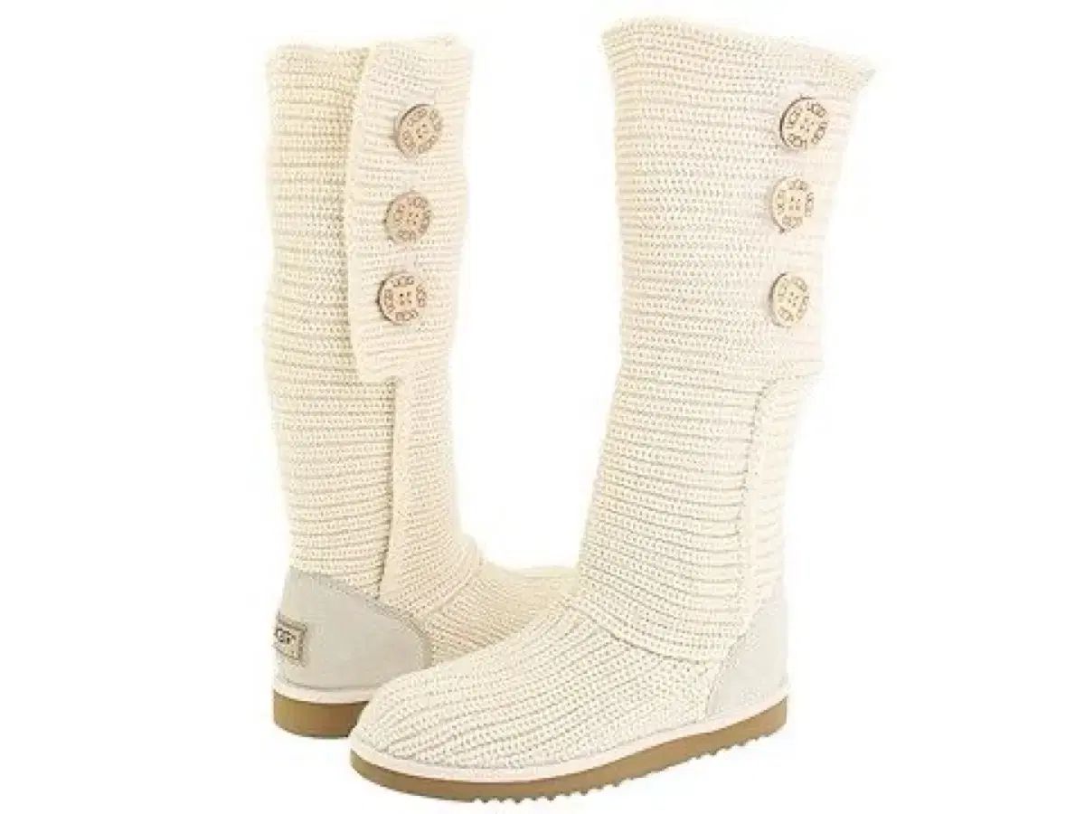 UGG アグ カーディガン ブーツ クリーム色 240