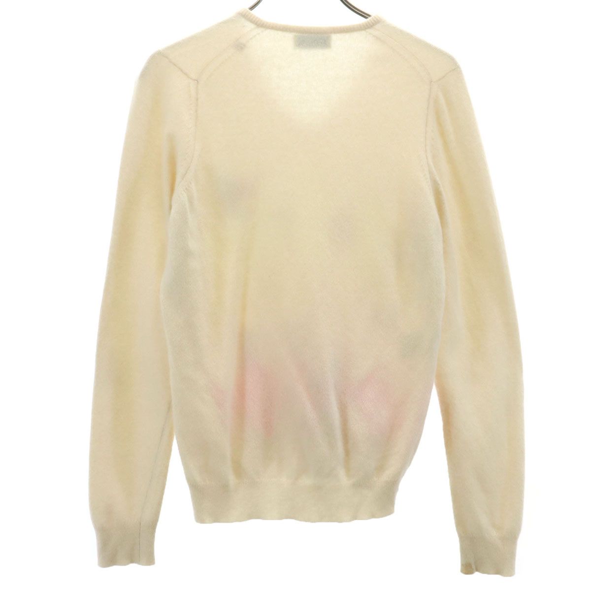 BALLANTYNE バランタイン スコットランド製 カシミヤ100％ 長袖 V