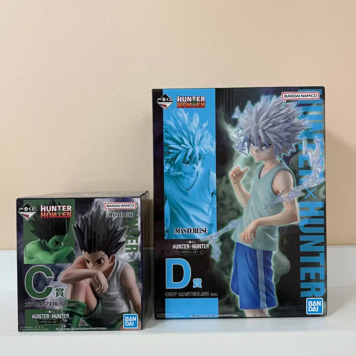 HUNTER×HUNTER 一番くじ キメラアント2 C賞 ゴン D賞 キルア フィギュア