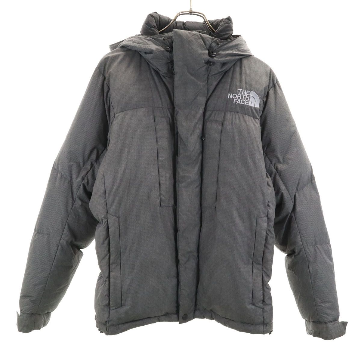 THE NORTH FACE ノースフェイス ポーラー ダウンジャケット M グレー ND91350 アウトドア メンズ 古着
