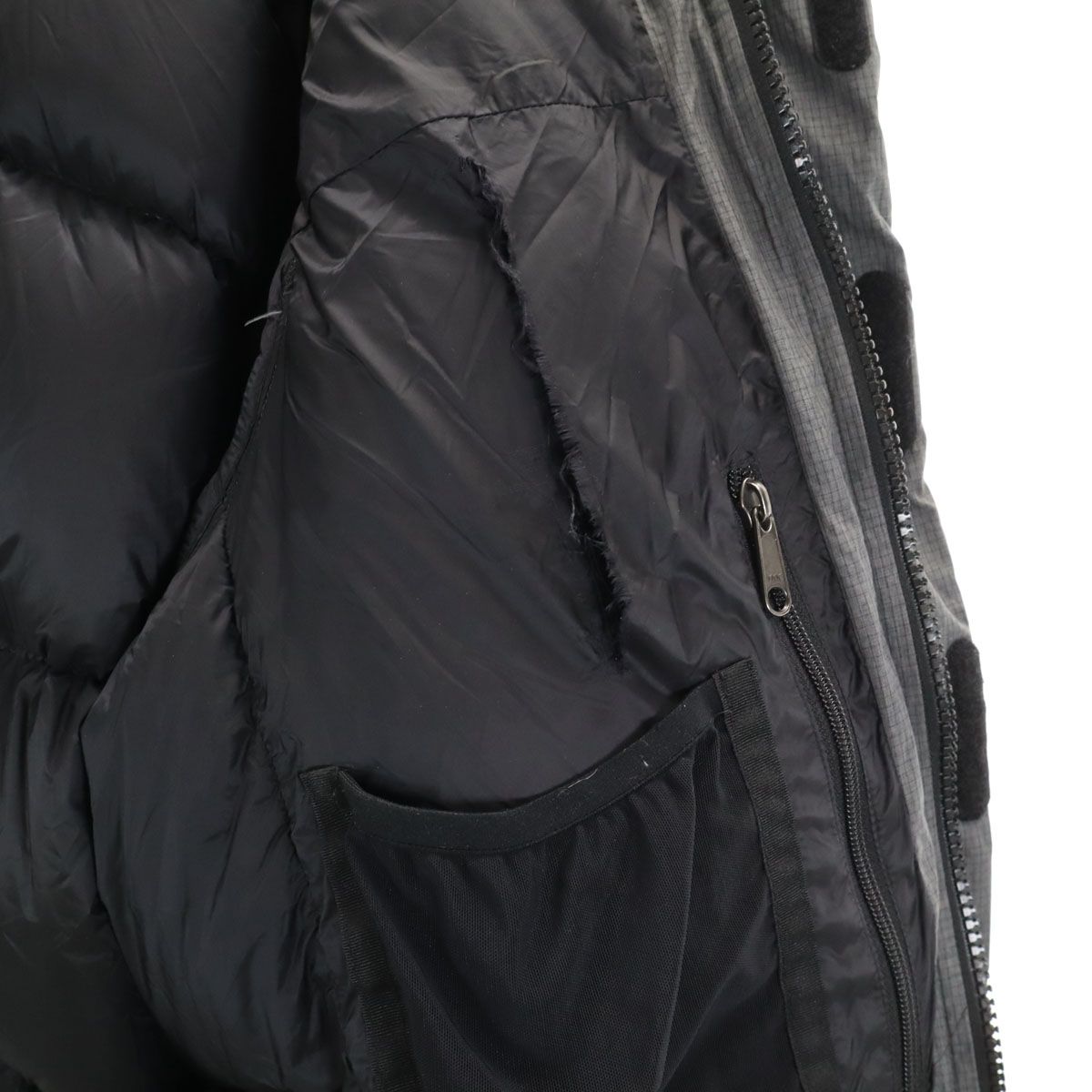 THE NORTH FACE ノースフェイス ポーラー ダウンジャケット M グレー