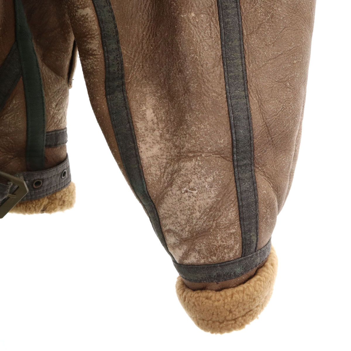 Freedom フリーダム 羊革 シープスキン B-3 ムートンジャケット 38