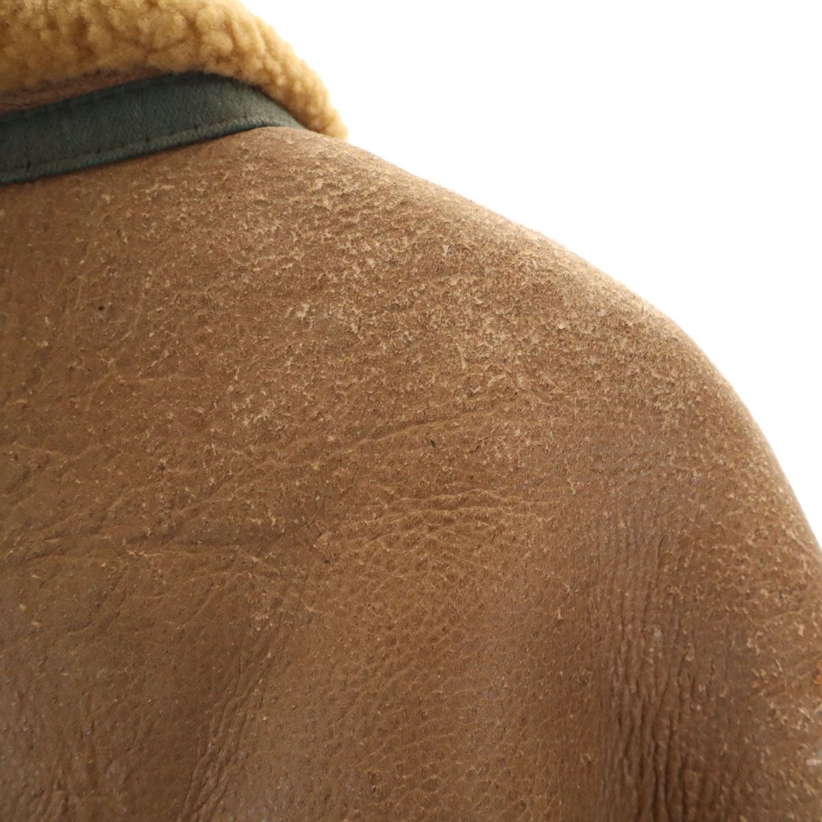 Freedom フリーダム 羊革 シープスキン B-3 ムートンジャケット 38