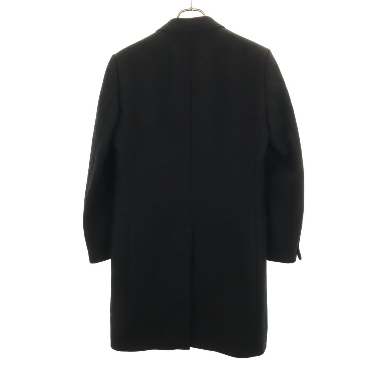 SAINT LAURENT サンローラン イタリア製 メルトン チェスターコート 48