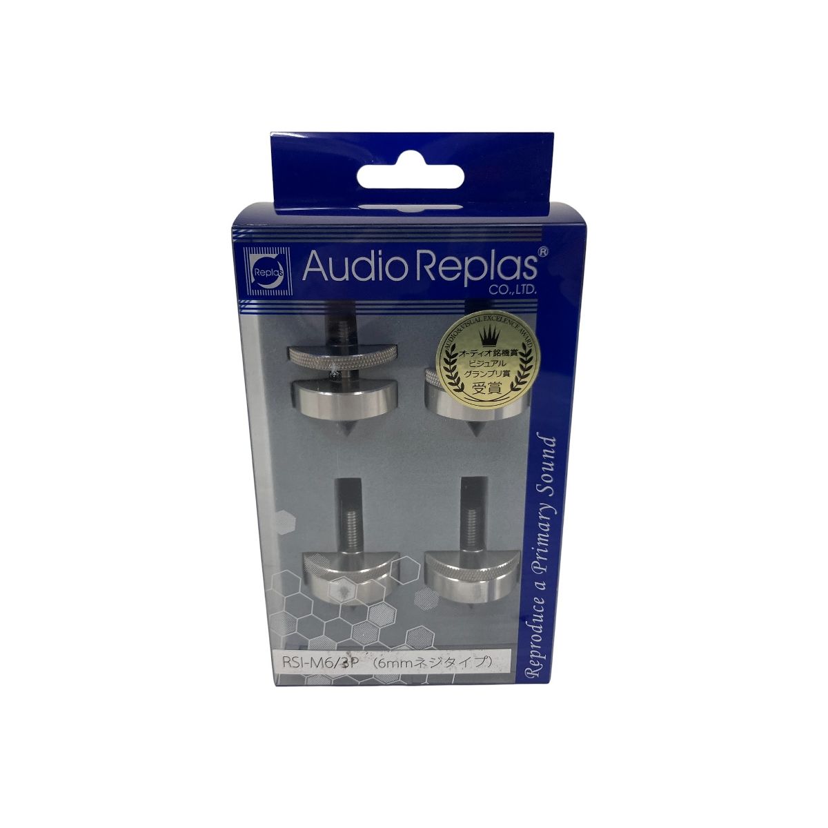 Audio Replas RSI-M6 4P 汎用 スパイクインシュレータ オーディオリプラス 良好 O10039161