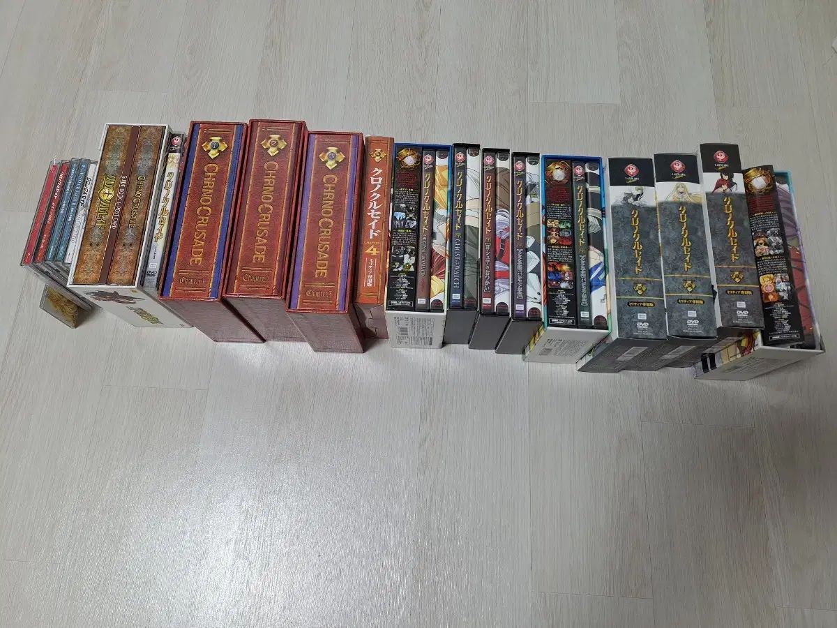 クロノ 十字軍 DVD 初回 版 盤 ドラマCD 日本 セット