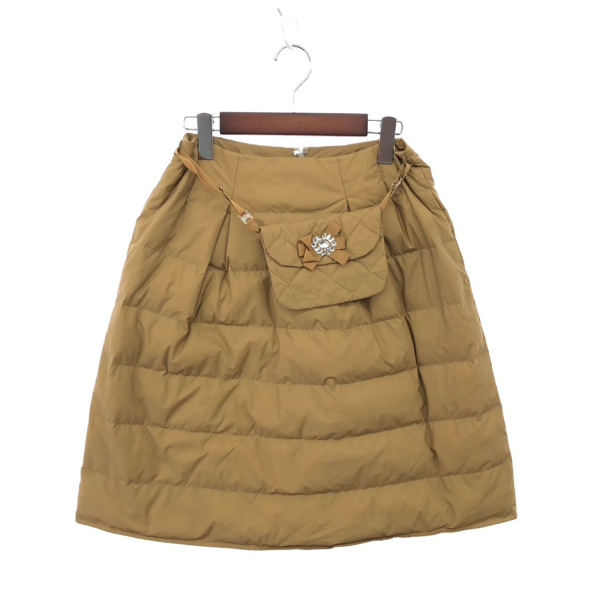 M's GRACY エムズグレイシー ポシェット付ダウンスカート サイズ:38