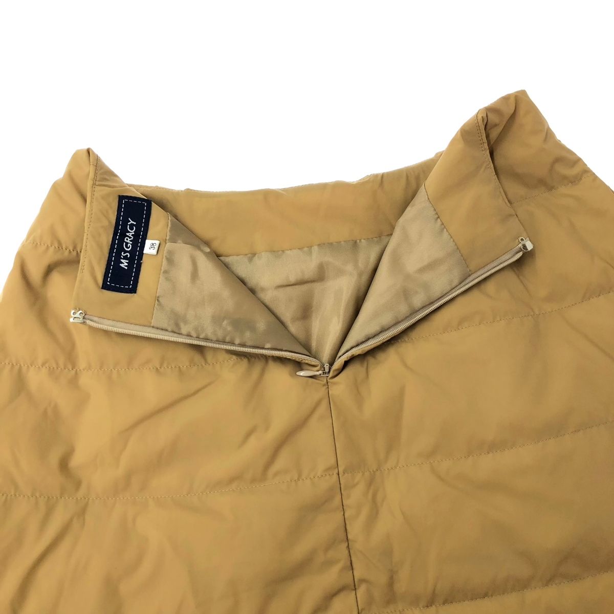 M's GRACY エムズグレイシー ポシェット付ダウンスカート サイズ:38