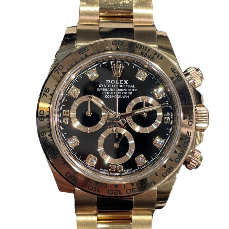 ロレックス ROLEX デイトナ 116505G ブラック PG 自動巻き メンズ  
