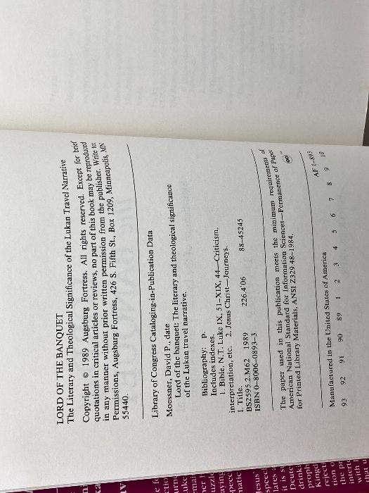洋書 Lord of the Banquet Narrative Fortress Pr Moessner， David P