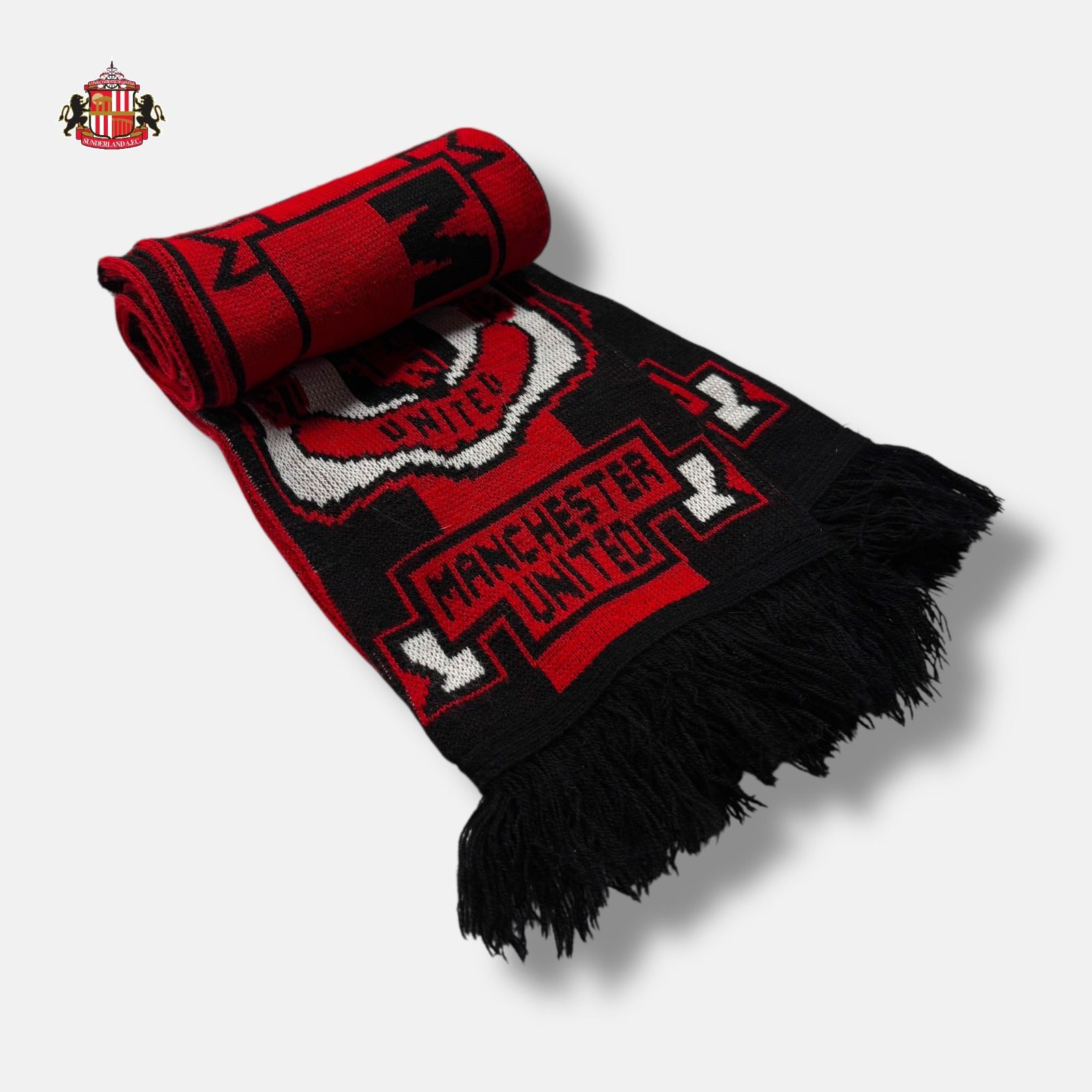 マンチェスター・ユナイテッドFC公式ニットマフラー☆新品