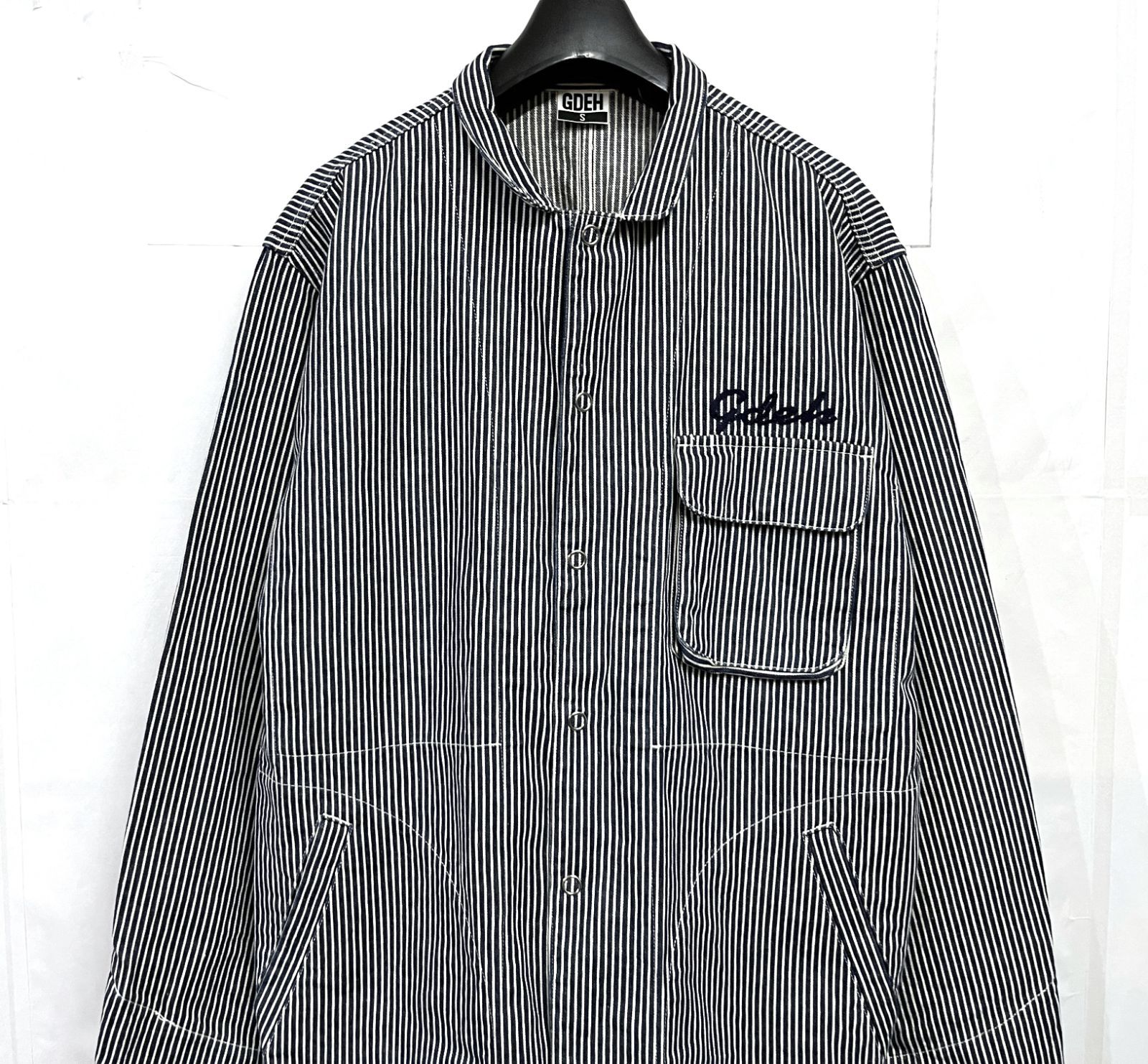 GOODENOUGH|グッドイナフ ヒッコリー カバーオール ジャケット