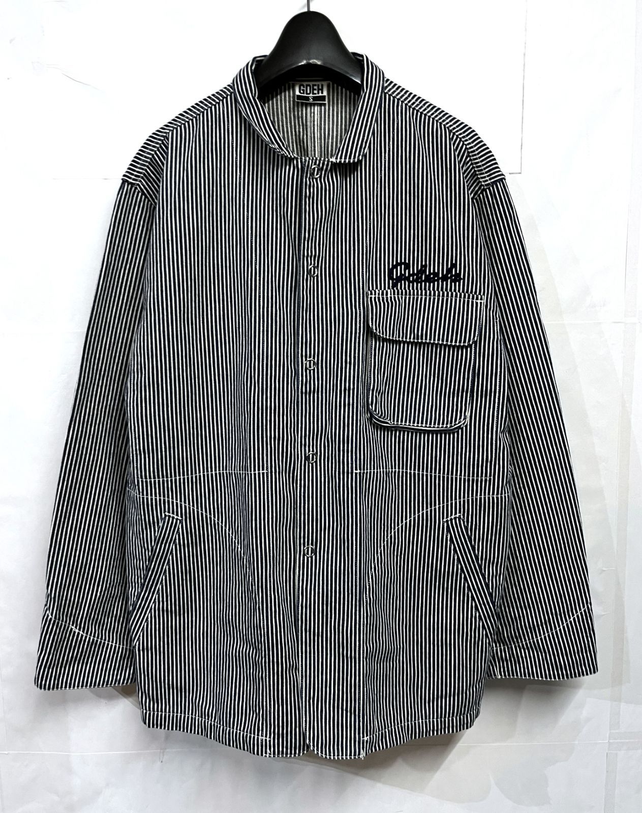 GOODENOUGH|グッドイナフ ヒッコリー カバーオール ジャケット