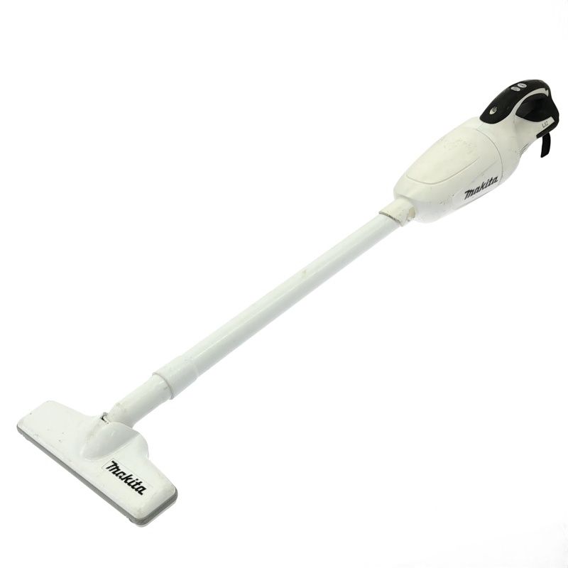 ☆中古品☆makita マキタ 18V 充電式クリーナー CL181FD 白 本体＋
