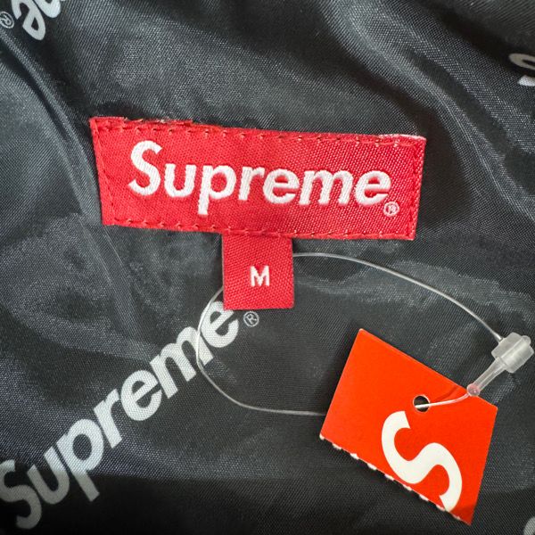 未使用】Supreme/シュプリーム【17AW】Hooded Logo Half Zip Pullover