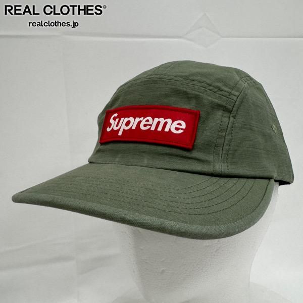 未使用】Supreme/シュプリーム military camp cap olive/ミリタリー