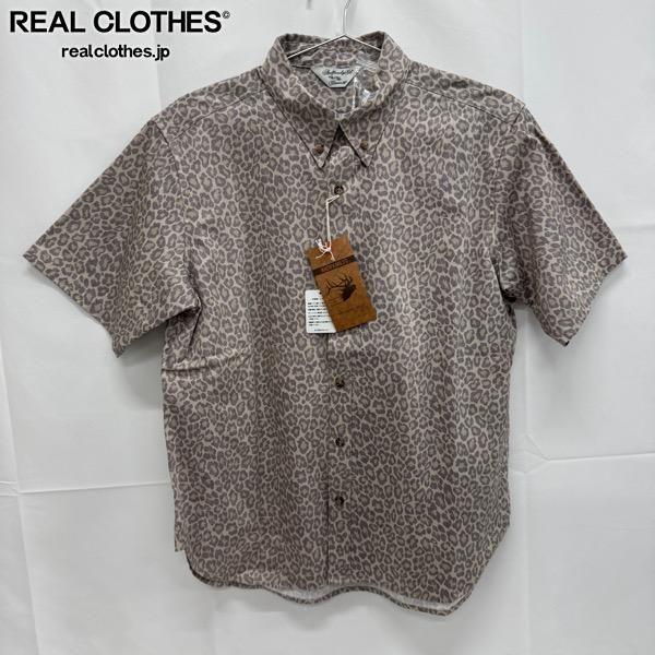 ANDFAMILYS アンドファミリーズ 25SS Animal Button Down S S Shirts 半袖 シャツ SHS-2505811 レオパード XL