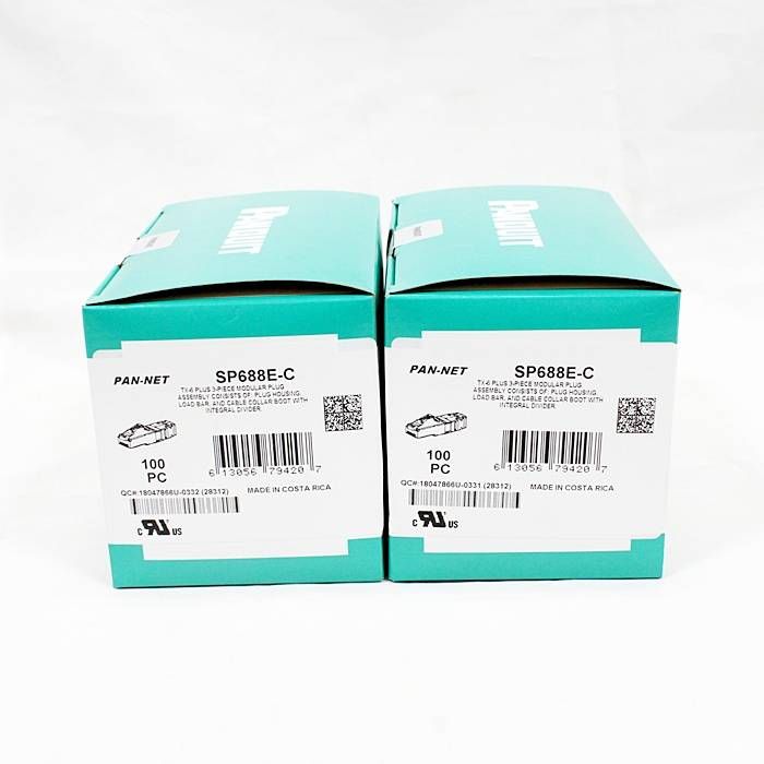 未使用品】PANDUIT SP688E-C モジュラープラグ 100個入り2箱◎ - メルカリ