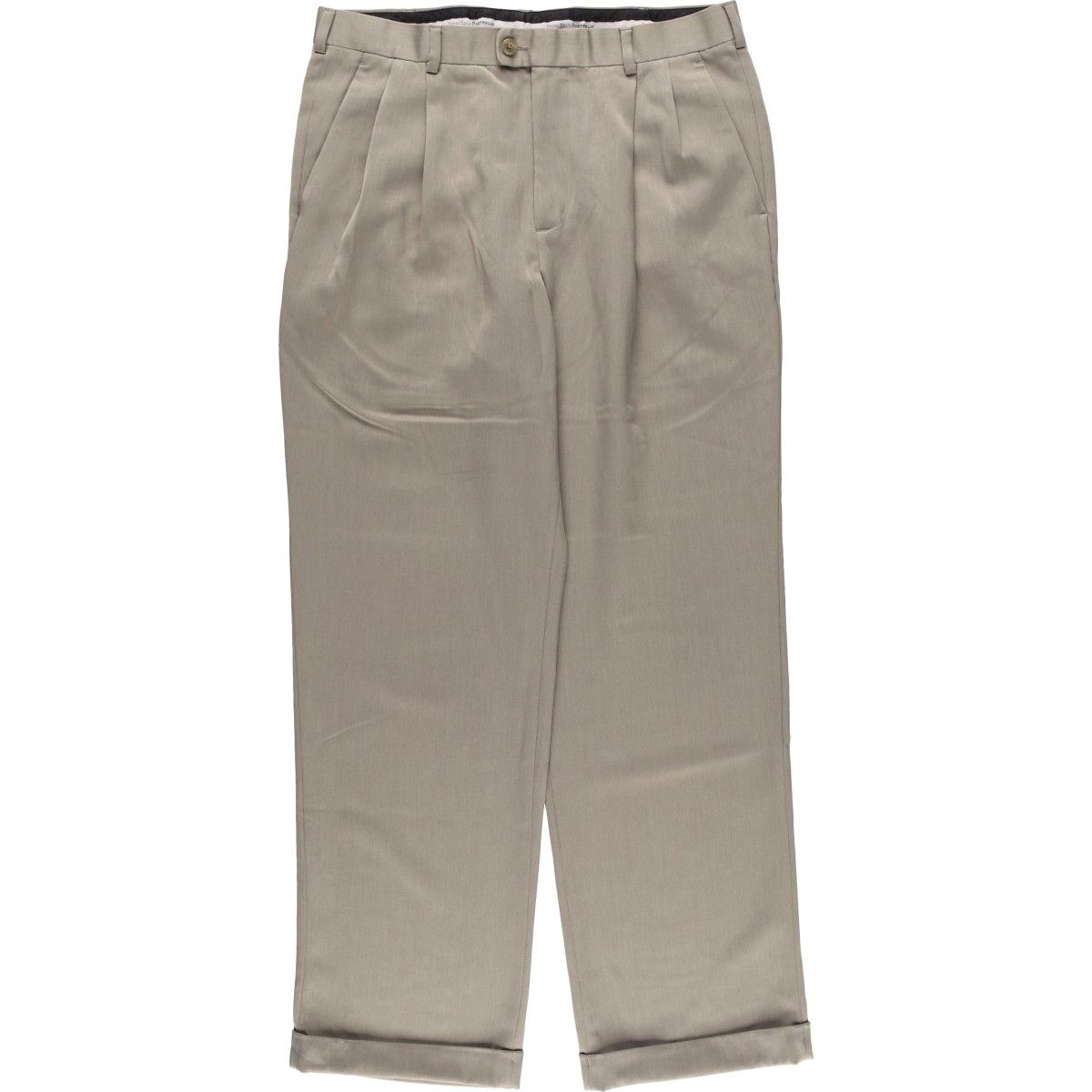 古着 ペリーエリス PERRY ELLIS ツータック スラックスパンツ メンズw 34相当 eaa 569909
