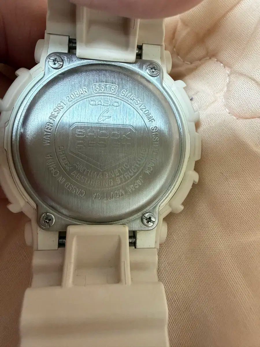 CASIO G SHOCK GMA S 120 MF ベージュ 時計