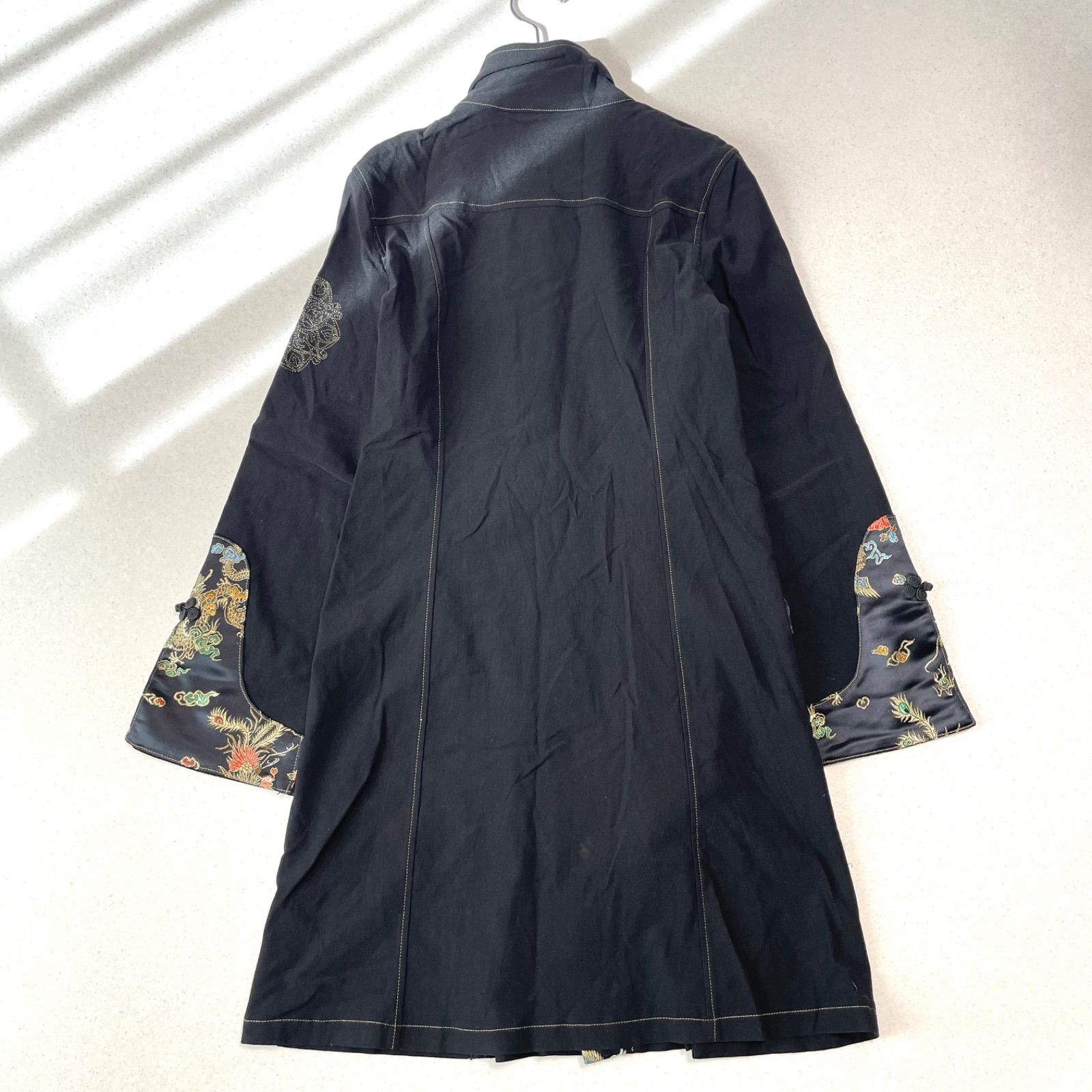 Y 2 K パンク Ozz On オッズオン チャイナモチーフ ギミック シャツ ミニワンピース