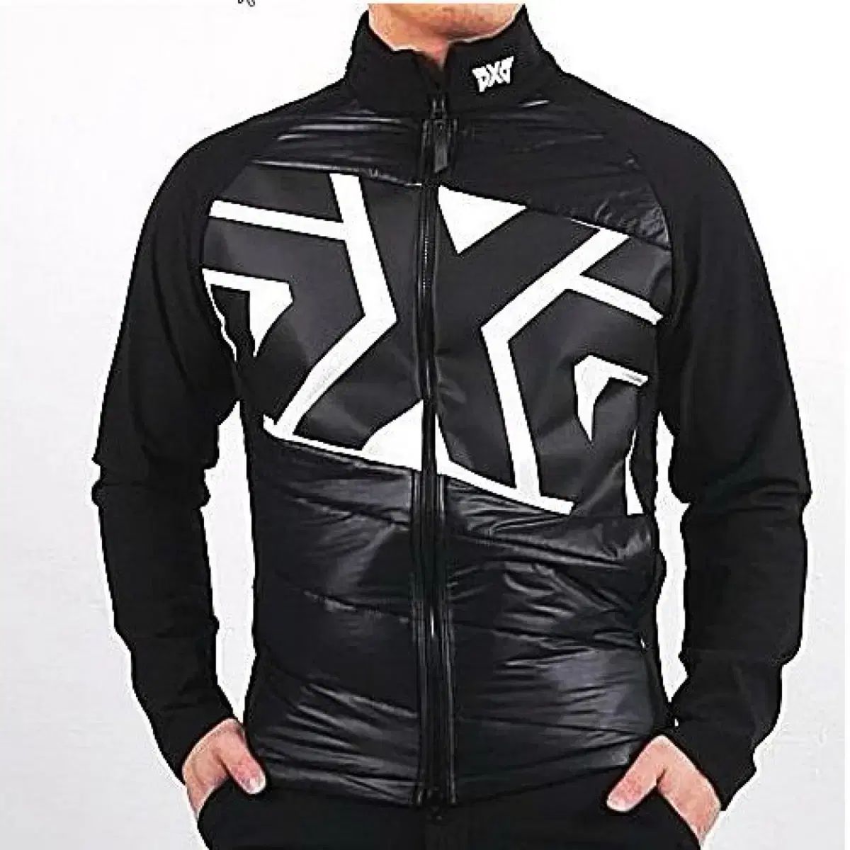 メンズ ハイブリッド ゴルフ ダウン ジャケット