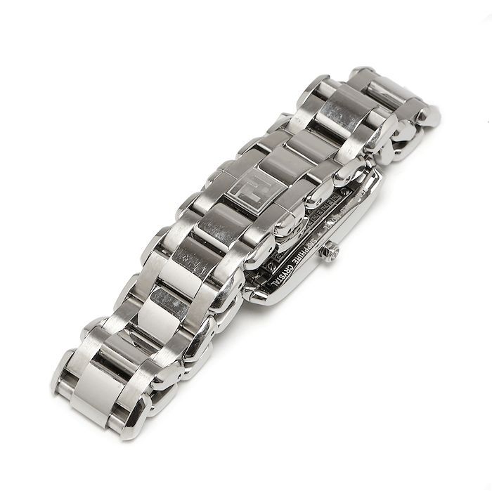 FENDI 腕時計 ホワイト文字盤 レディース FENDI/フェンディ】 7600L ループ 腕時計 ステンレススチール