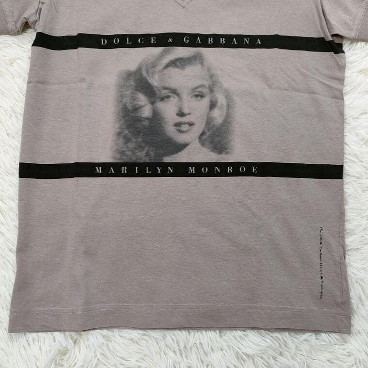 [新品]✨Dolce & Gabbana マリリン・モンロー Tシャツ ドルチェ&ガッバーナ D&G ドルガバ マリリンモンローTシャツ - メルカリ