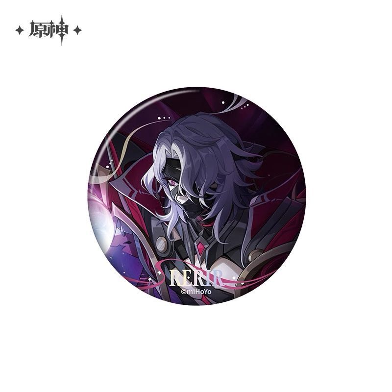 25-5 原神・公式 缶バッジ（キービジュアル）イネファ フリンズ ラウマ
