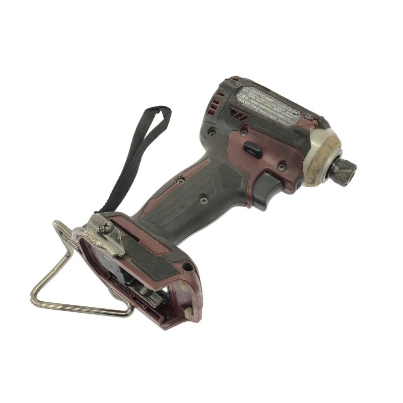 ☆品☆ makita マキタ 18V 充電式インパクトドライバ TD171D 本体のみ 赤/オーセンティックレッド118134