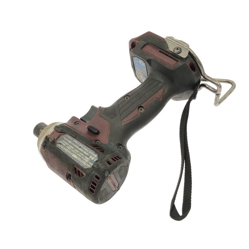 ☆品☆ makita マキタ 18V 充電式インパクトドライバ TD171D 本体のみ 赤/オーセンティックレッド118134