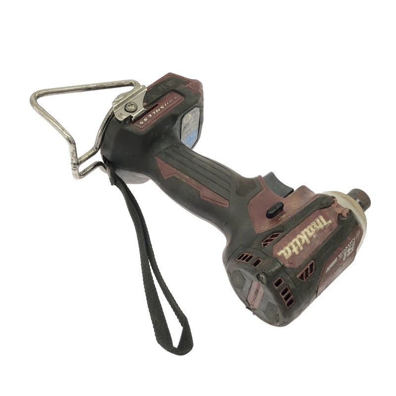 ☆品☆ makita マキタ 18V 充電式インパクトドライバ TD171D 本体のみ 赤/オーセンティックレッド118134