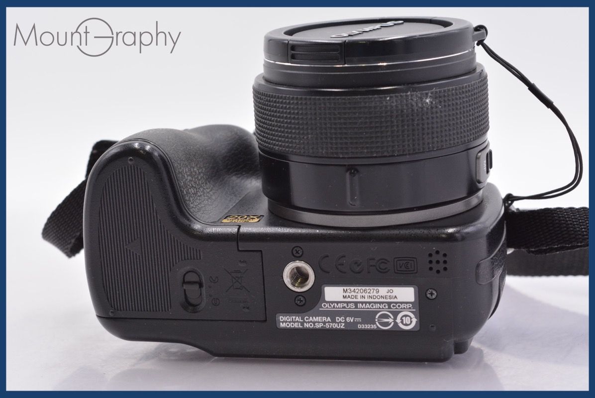 オリンパス Olympus SP-570UZ 20x 単三電池仕様 前キャップ、取扱説明