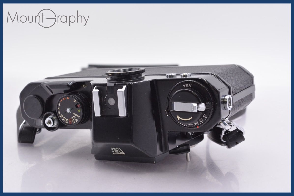 ニコン Nikon Nikomat EL 前キャップ付 同梱可 mj6491