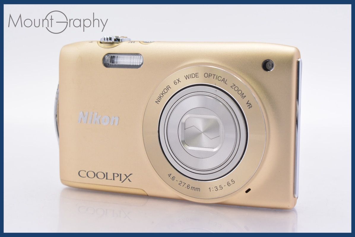 ニコン Nikon COOLPIX S3300 6x ★完動★同梱可 #mj6518