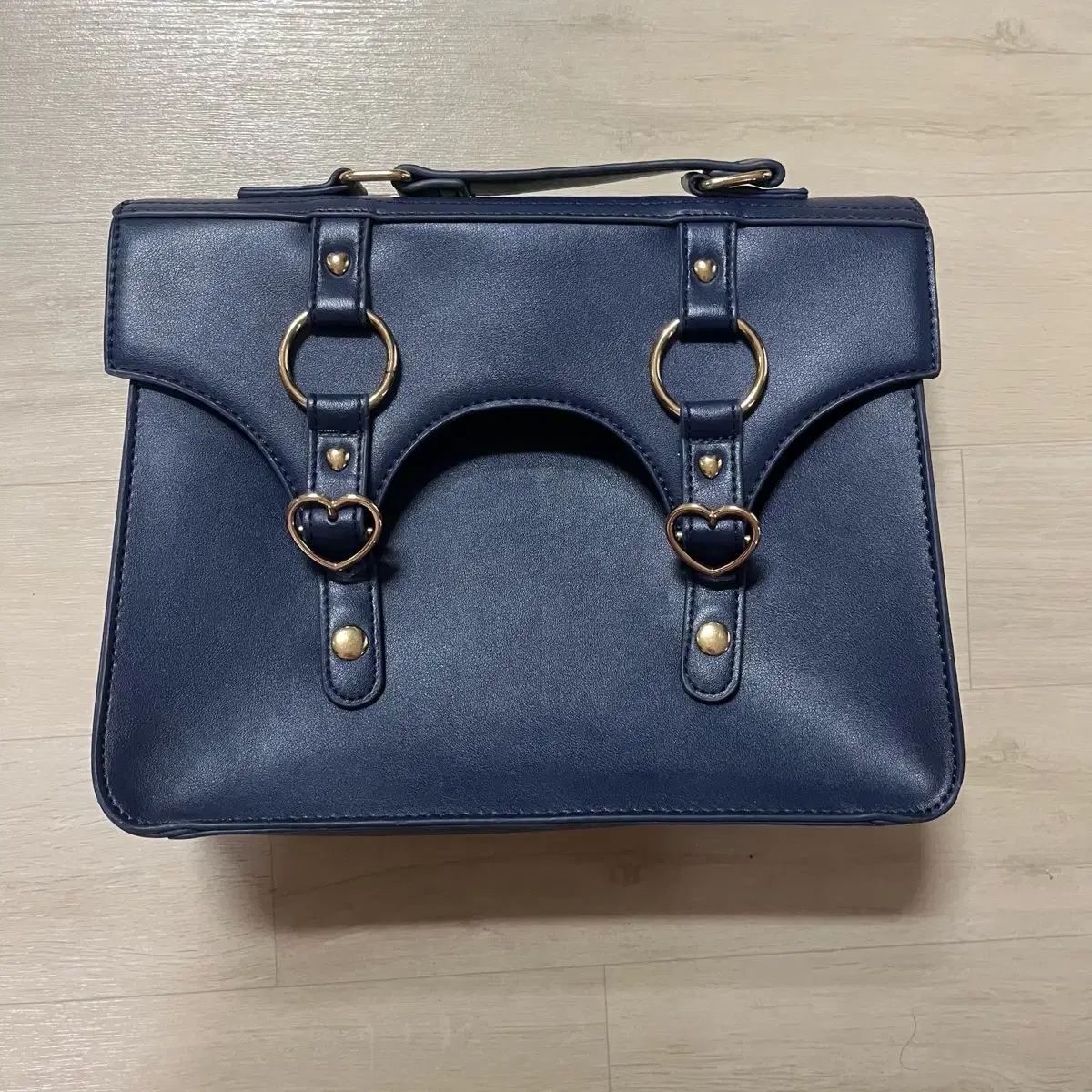 WEGO ウィゴー チュール ガーターベルト ミニ 痛バッグ ネイビー