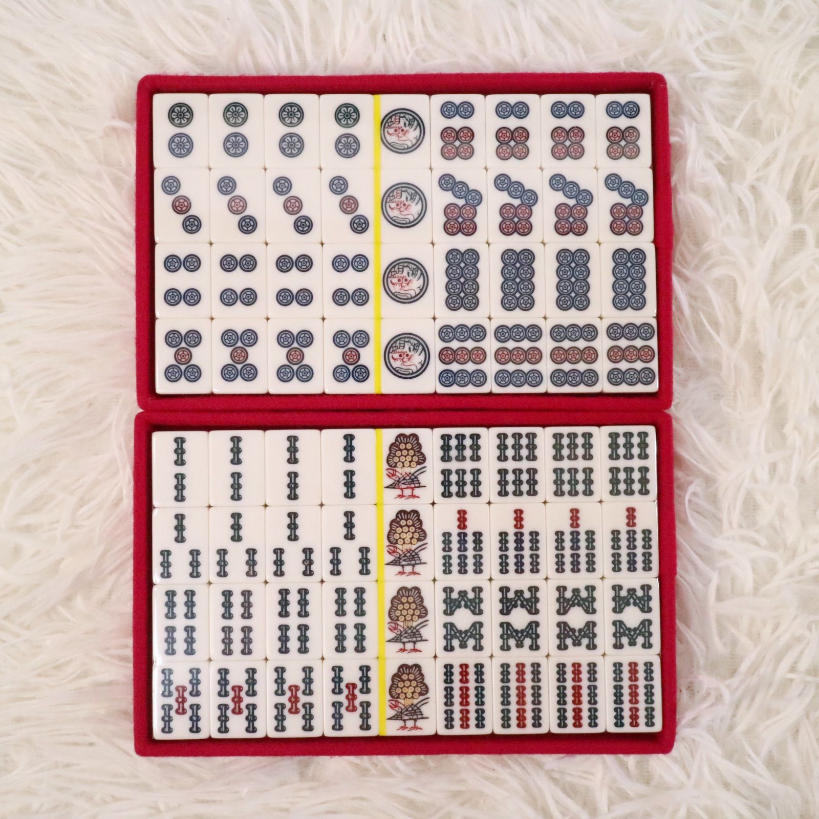 未使用】 麻雀牌 菊 重量牌 当時物 希少 背茶 - メルカリ