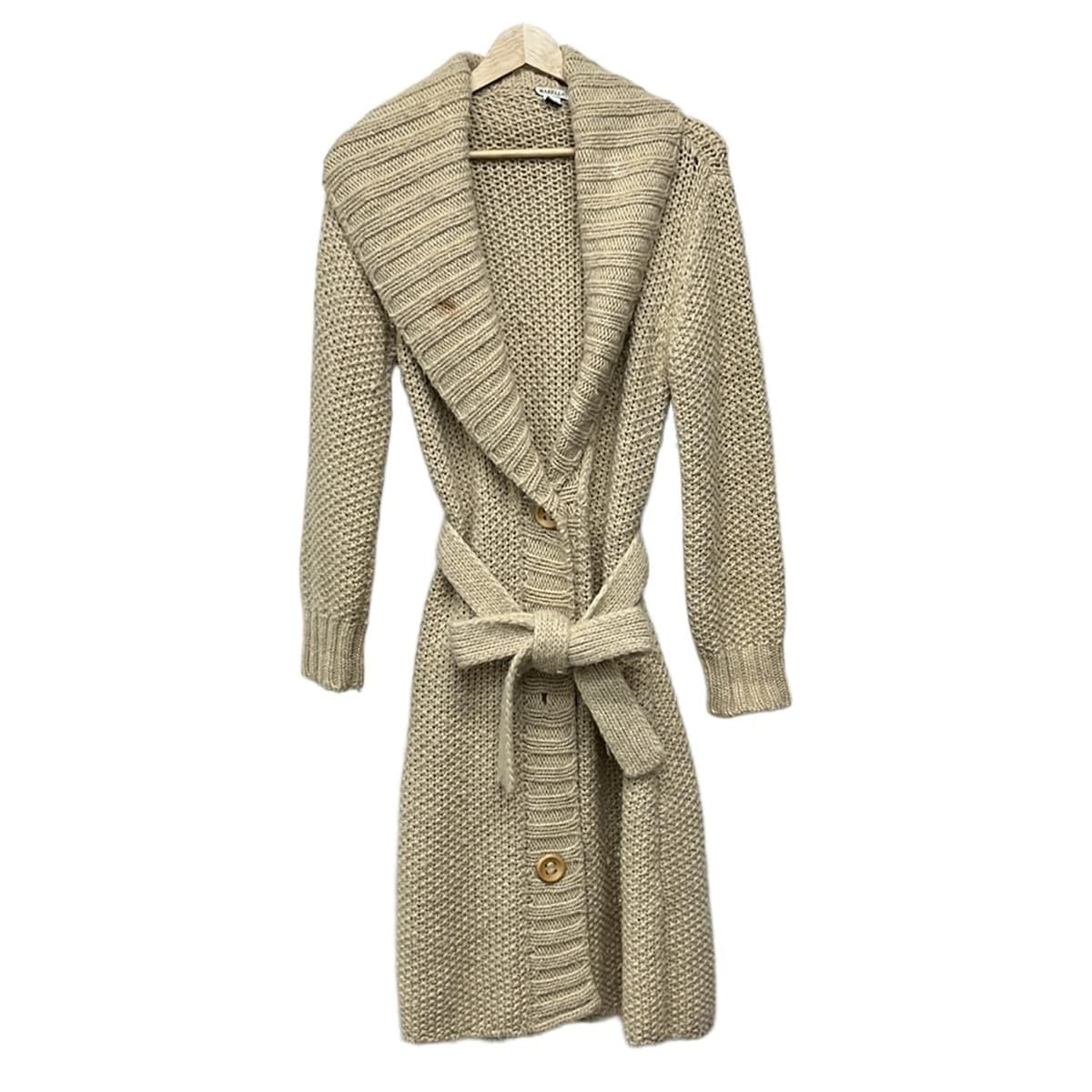 MARELLA(マレーラ) コート サイズM レディース - ベージュ 長袖/ニット