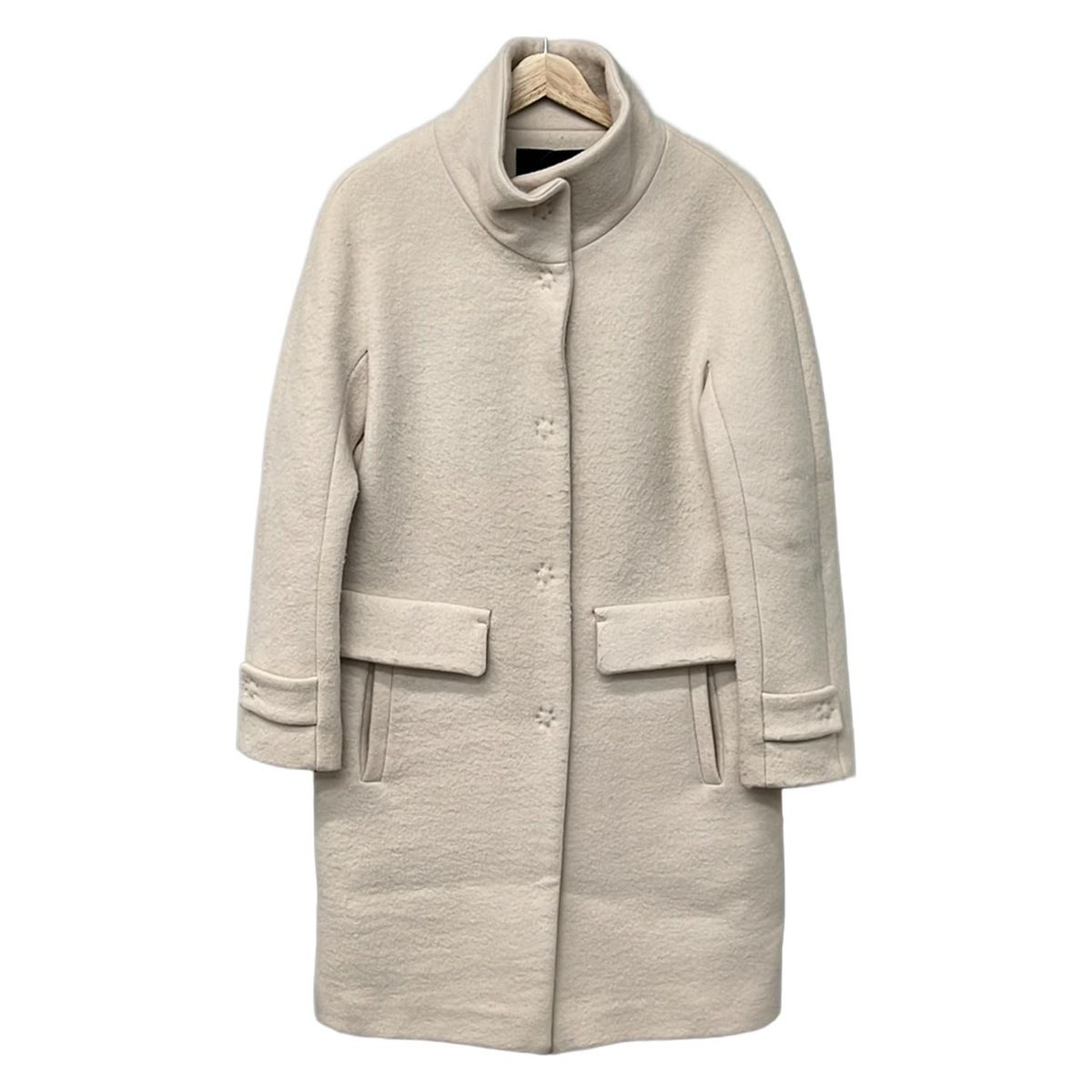 MAISON LENER メゾンルネール コート サイズ36 S レディース アイボリー 長袖 秋 冬