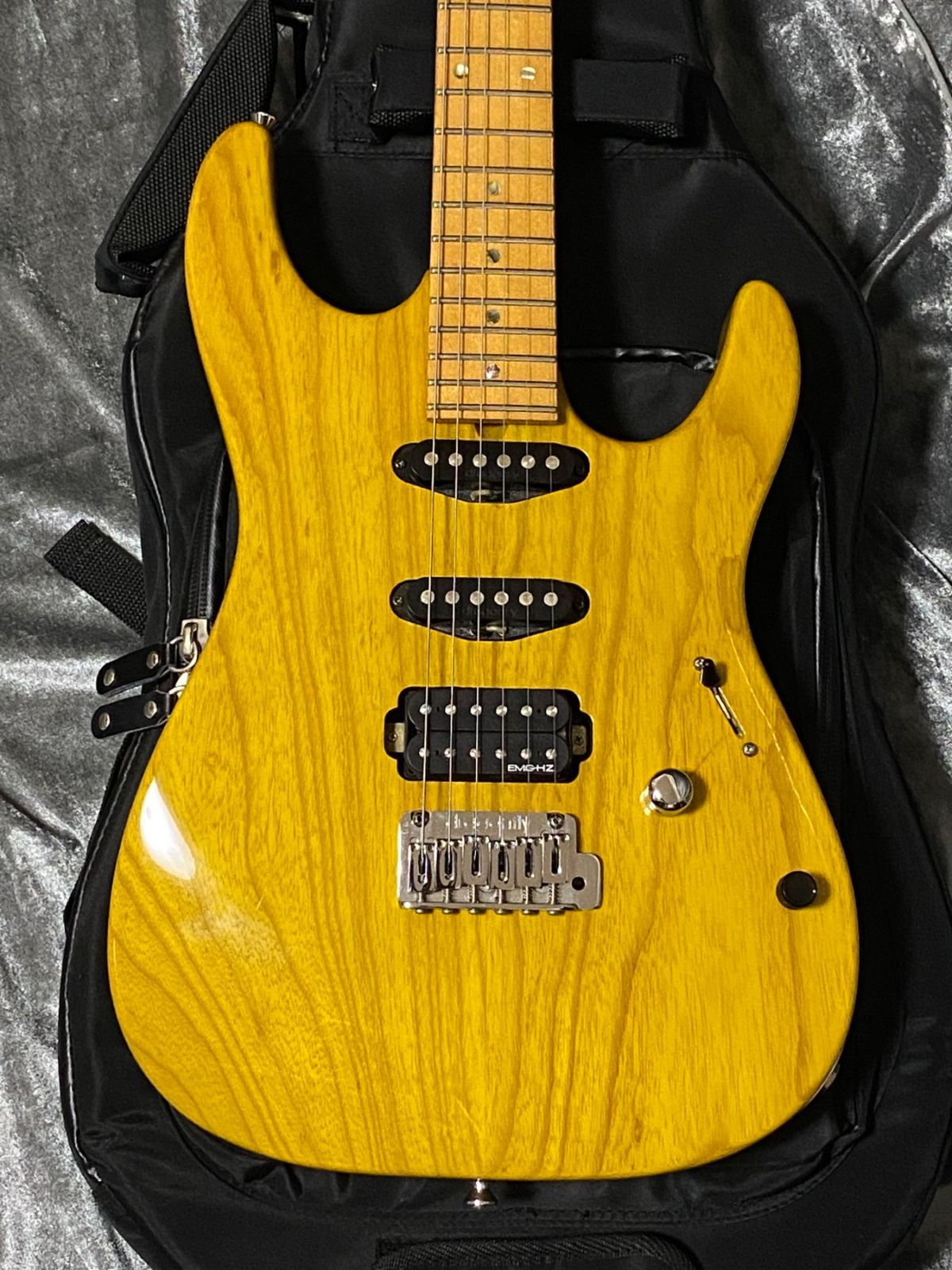 国産ハンドメイド Dragonfly HI STA ドラゴンフライ ハイスタ ディンキーモデル アッシュボディ HSS