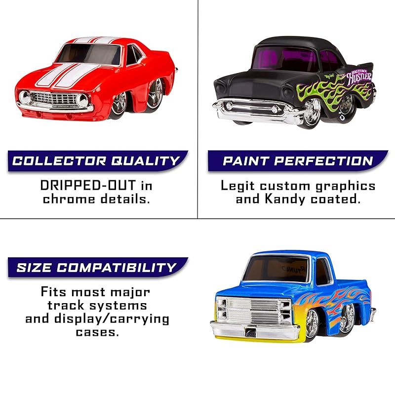 迅速発送】CarTunedシリーズ 1-8パック ダイキャスト車 対象年齢6歳