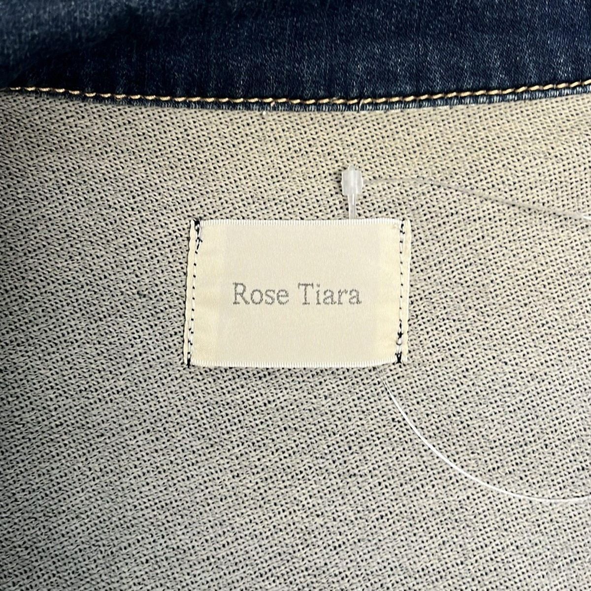 Rose Tiara(ローズティアラ) Gジャン サイズ42 L レディース ネイビー
