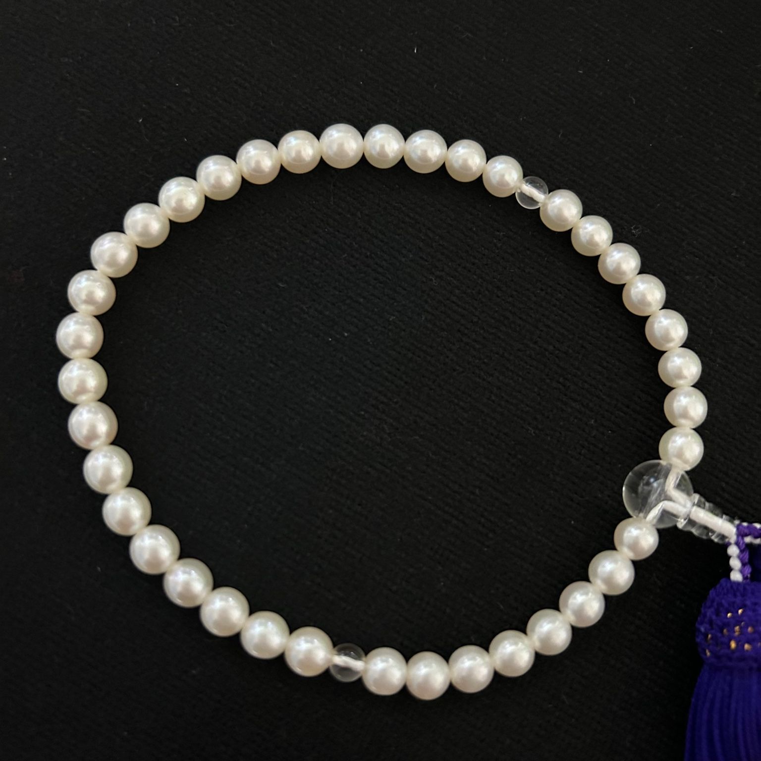 TASAKI 田崎真珠 本真珠 念珠 数珠 白パール 約5mm 玉房付き 桐箱 あり 1115004 WWW_OPDRERGINERDOGAN_COM