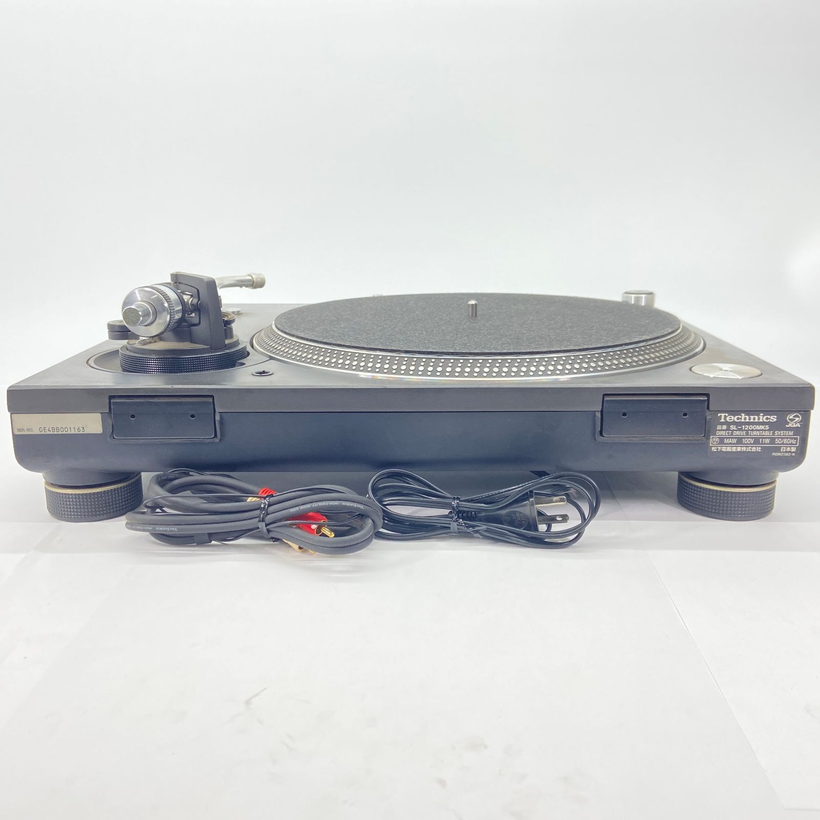 Technics SL1200 mk5 レコードプレーヤー ターンテーブル 【C5369-140