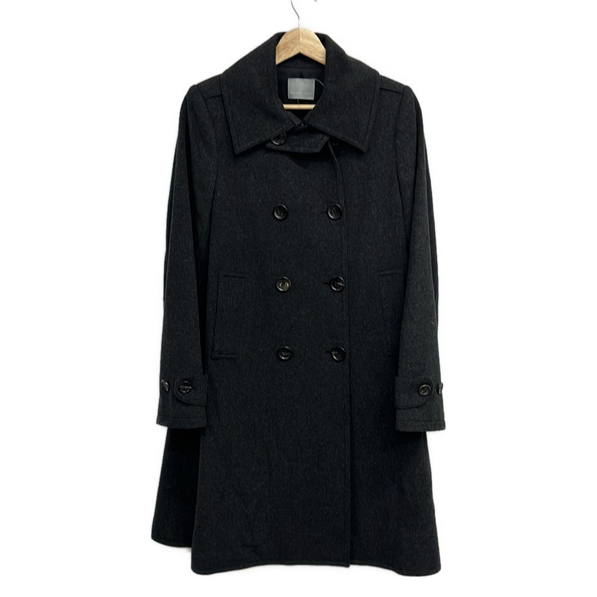 theory luxe セオリーリュクス コート サイズ40 M レディース - ダークグレー 長袖 秋 冬