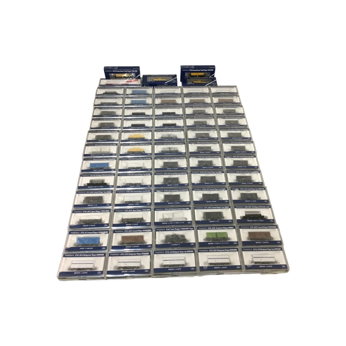 TOMIX 国鉄貨車 JR貨車 私有貨車 貨車まとめ 65両セット Nゲージ 鉄道模型