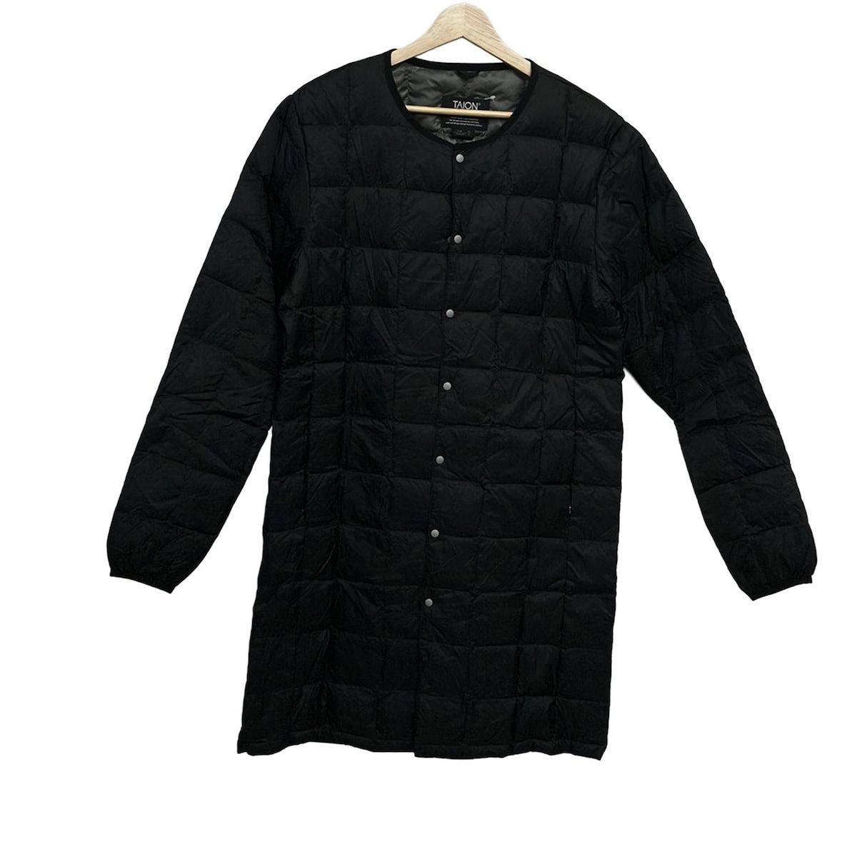 TAION タイオン ダウンコート サイズM レディース - 黒 長袖 冬