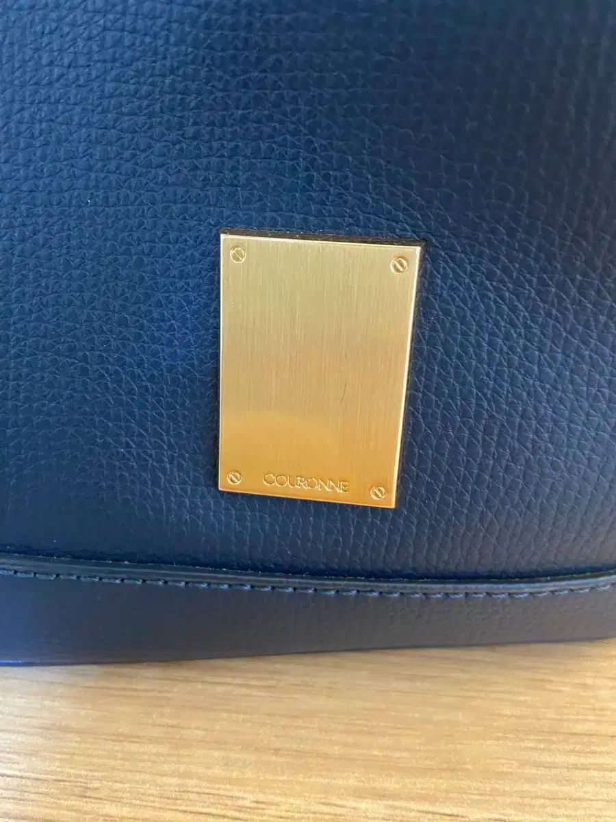 ネイビー バケットバッグ