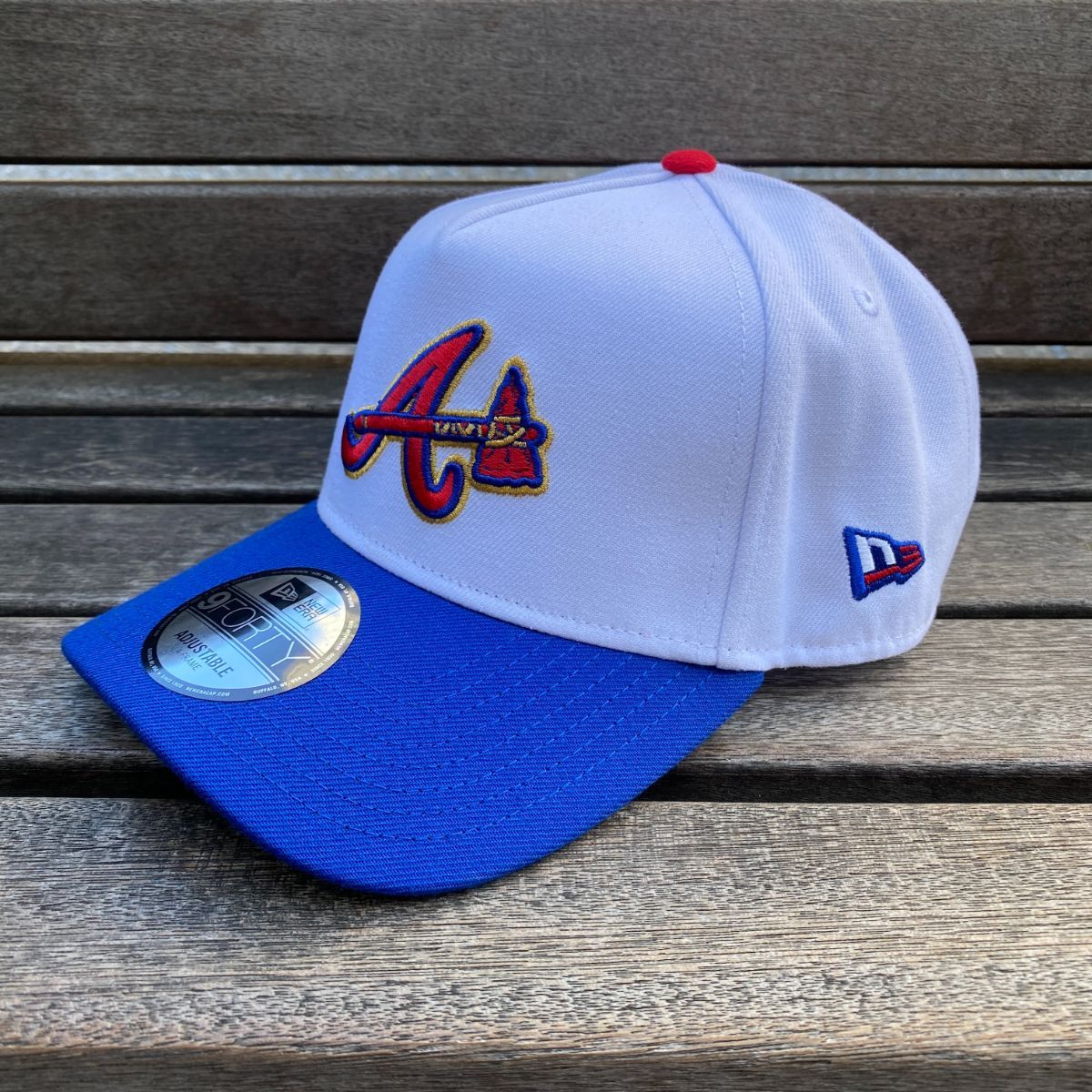 海外 Newera ニューエラ 9Forty A-Frame Aフレーム Braves ブレーブス 95WS キャップ 940-274