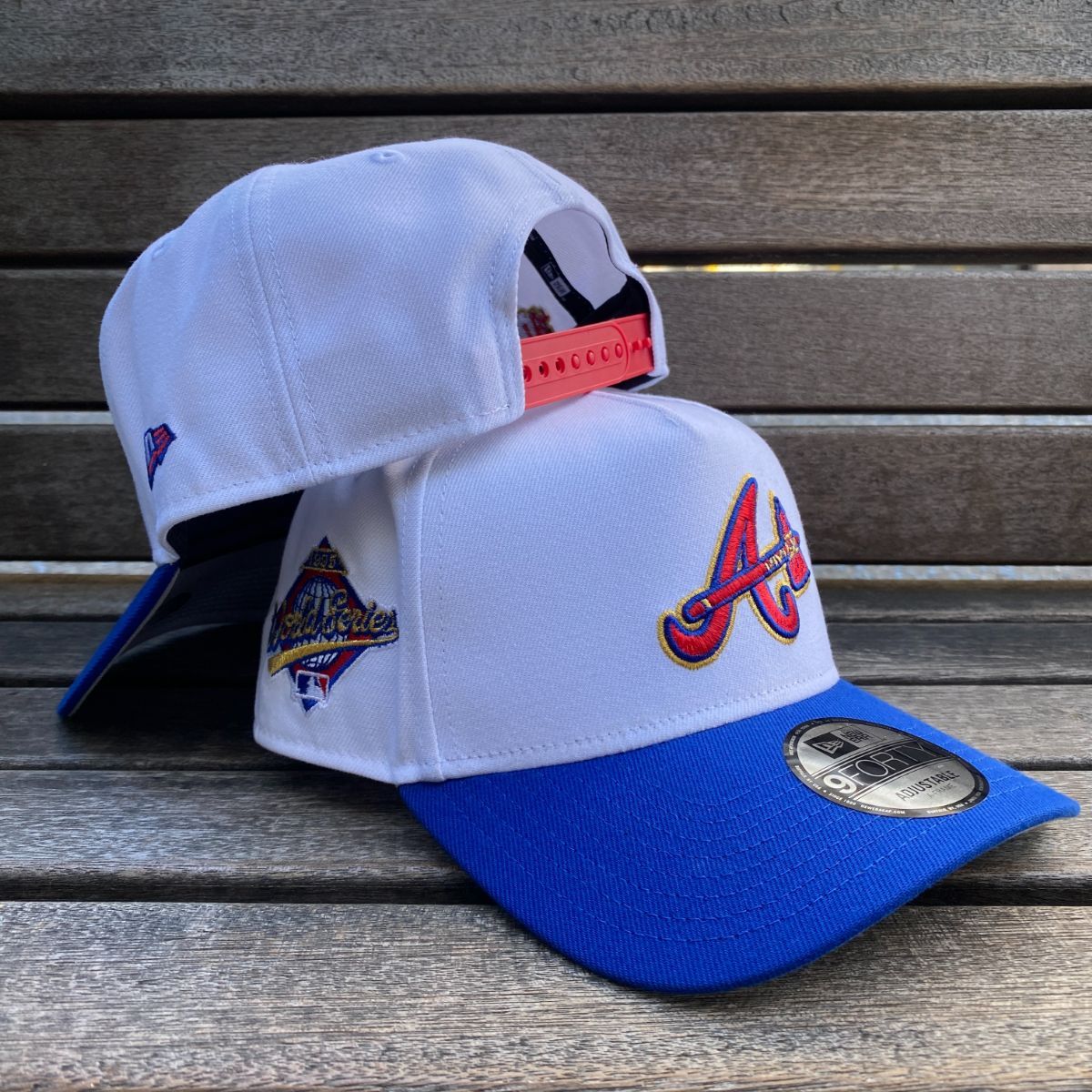 海外 Newera ニューエラ 9Forty A-Frame Aフレーム Braves ブレーブス 95WS キャップ 940-274